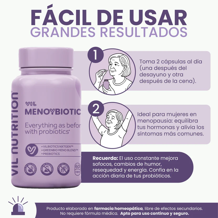 Vil Menoybiotic Tratamiento Menopausia