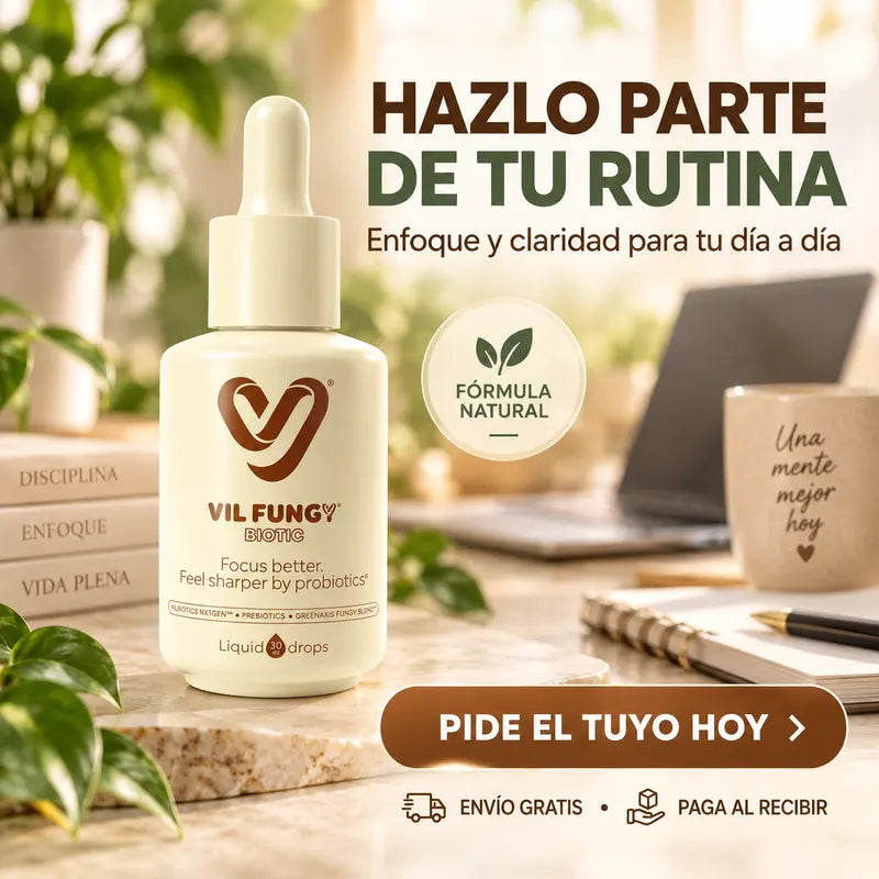 VIL FungY Biotic como parte de una rutina diaria