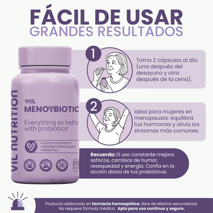Vil Menoybiotic Tratamiento Menopausia