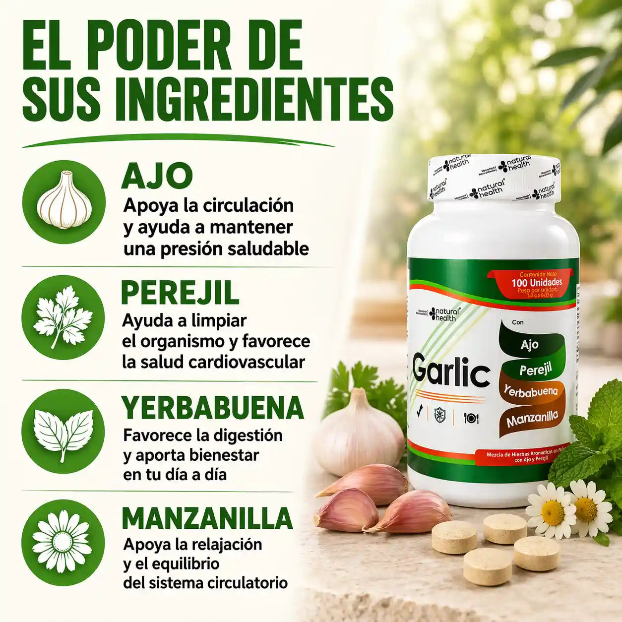 GARLIC X 100 UND