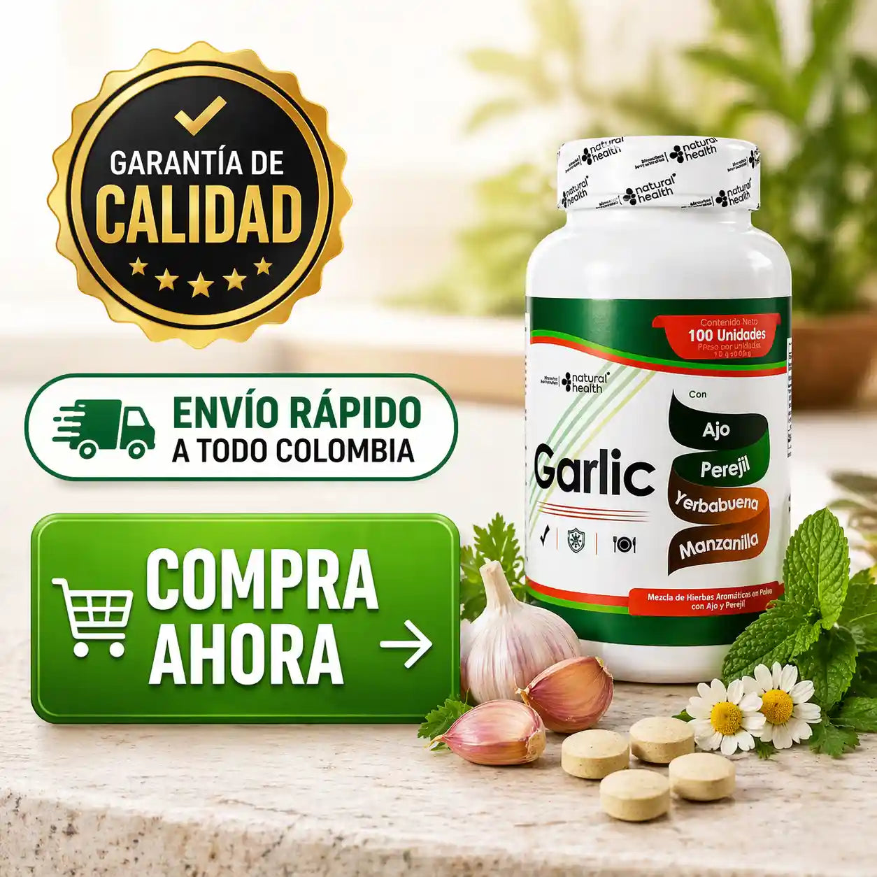 GARLIC X 100 UND