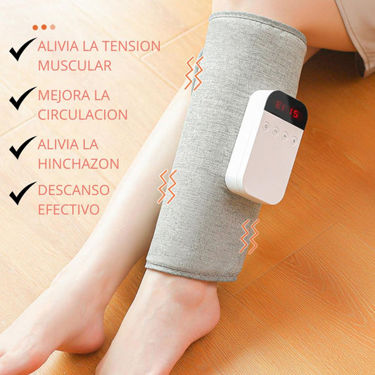 Masajeador con calefactor para piernas