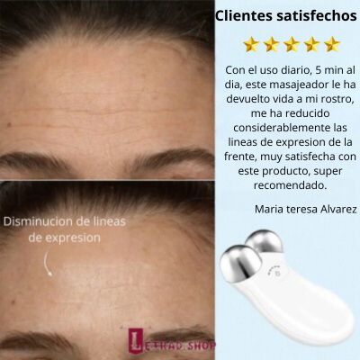 Masajeador Revitalux: Firmeza y luminosidad al Instante