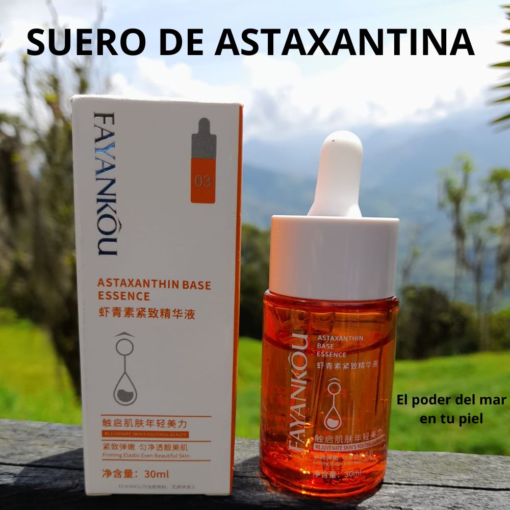 Suero de Astaxantina: El Poder del Mar en tu Piel
