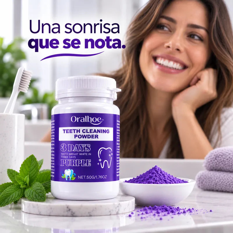 BLANCODENT en polvo como complemento de la rutina de higiene oral
